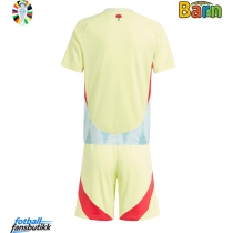 Spania Bortedraktsett Barn EM 2024 Kortermet (+ Korte bukser)